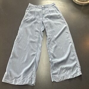 Republic Pants Women's Small Wide Leg Blue Beach Casual